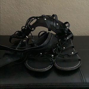 New lace up sandals